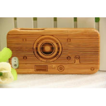 Die klassische Eleganz Holz Telefon Fall Deckung für iPhone Bambus Holz